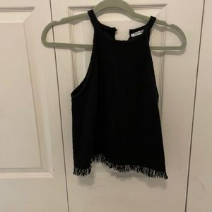 Zara Knit High Neck Top